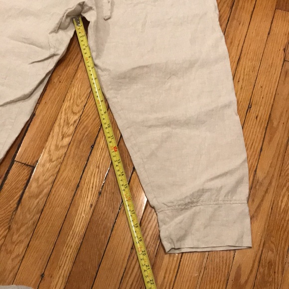 100% linen fisherman pants - Picture 11 of 15